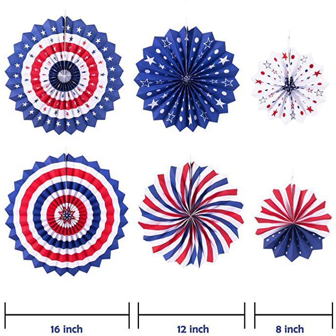 14-Piece: Patriotic Party Decorations Set Holiday Decor & Apparel - DailySale