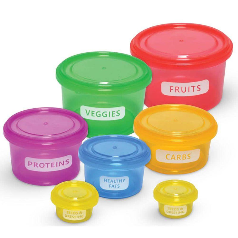 14-Piece Set: Portion Control Storage Set Kitchen Essentials - DailySale