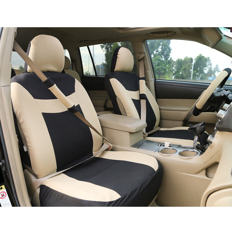 14-Pieces: Universal Auto Seat Cover Set Automotive - DailySale