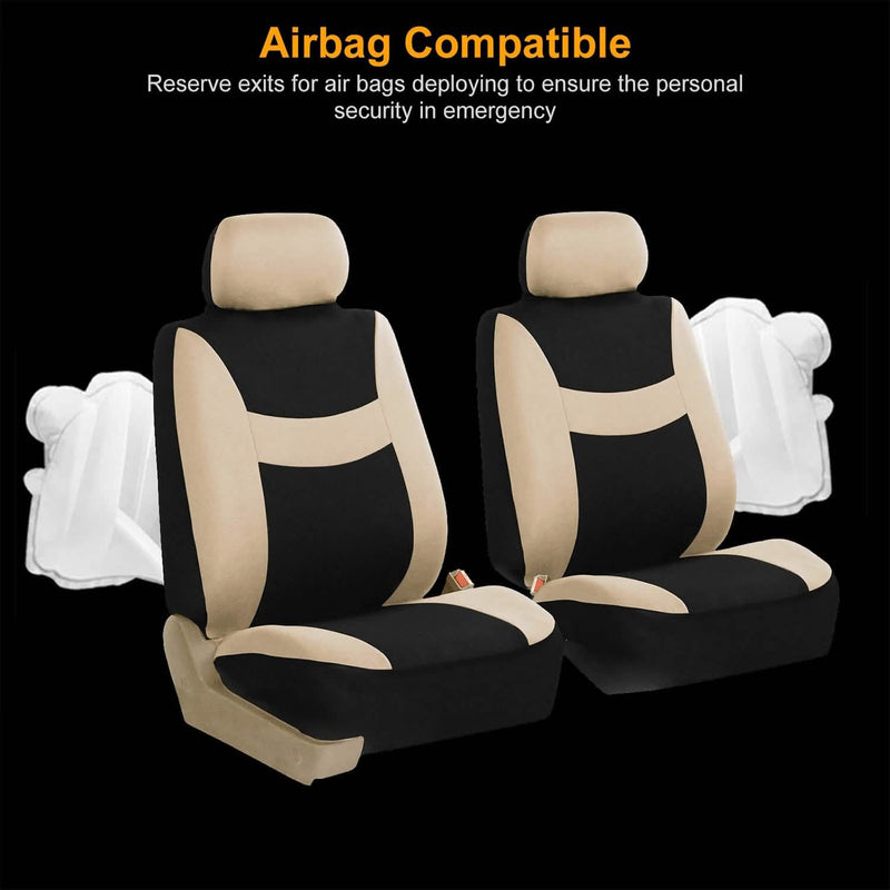 14-Pieces: Universal Auto Seat Cover Set Automotive - DailySale