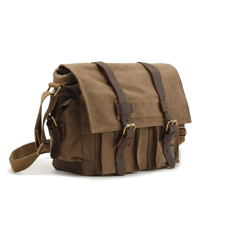 Military Vintage Canvas Crossbody Messenger Bag - Assorted Colors and Sizes - DailySale, Inc