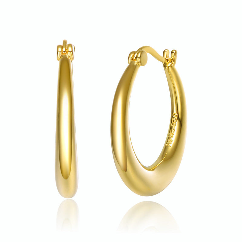 14K Gold Plated Clip In Earrings Earrings - DailySale