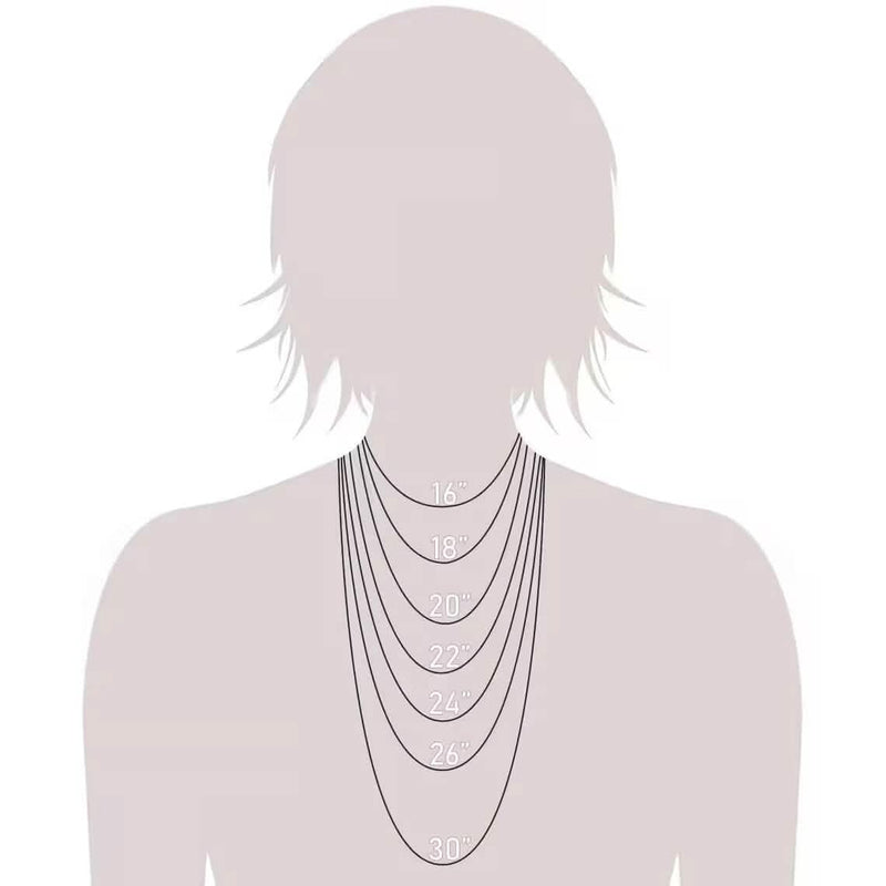 14K Solid Gold Herringbone Necklace Necklaces - DailySale