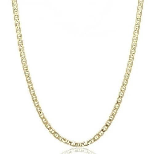 14K Solid Yellow Gold Marina Chain Necklaces - DailySale