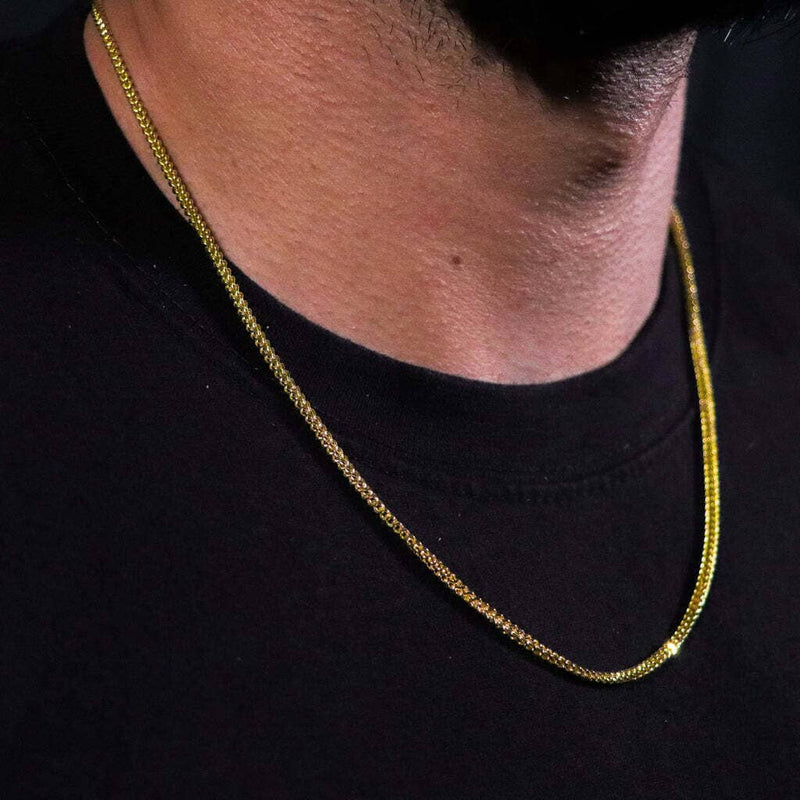 18k Gold Foxtail Chain, Foxtail Chain, Foxtail Necklace, Franco Foxtail  Chain ,trending Gold Chain Necklace, Gold Chain,3mm,for Him,for Her. - Etsy  Canada | Gold chains for men, Chains for men, Gold chain