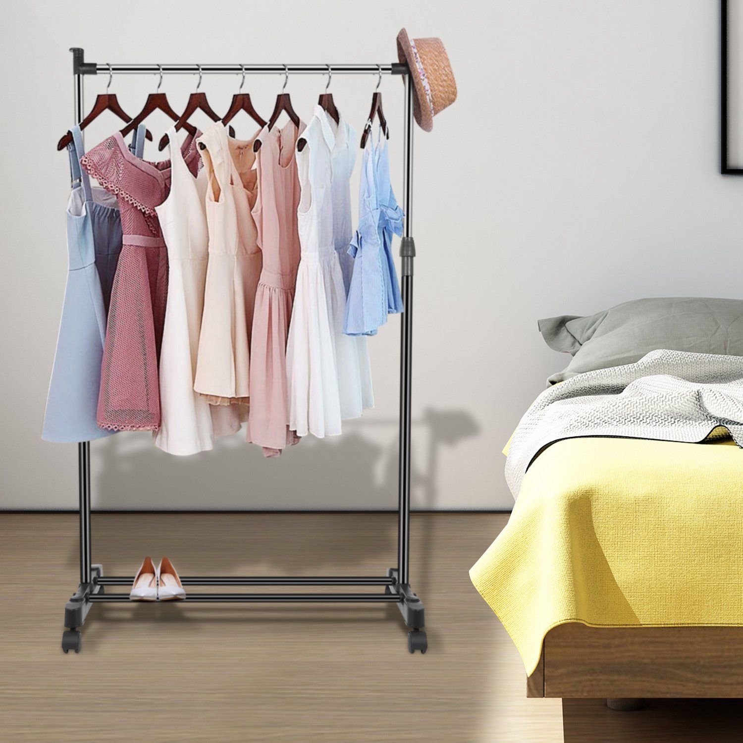 15 kg./33 lbs. Height Adjustable Garment Racks Closet & Storage - DailySale