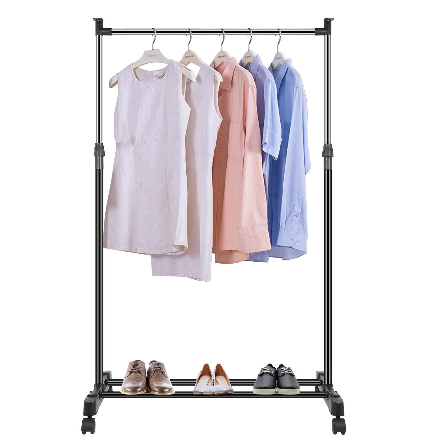 15 kg./33 lbs. Height Adjustable Garment Racks Closet & Storage - DailySale