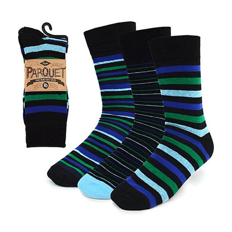 15 Pairs: Parquet Men's Patterned Fancy Socks Men's Apparel - DailySale