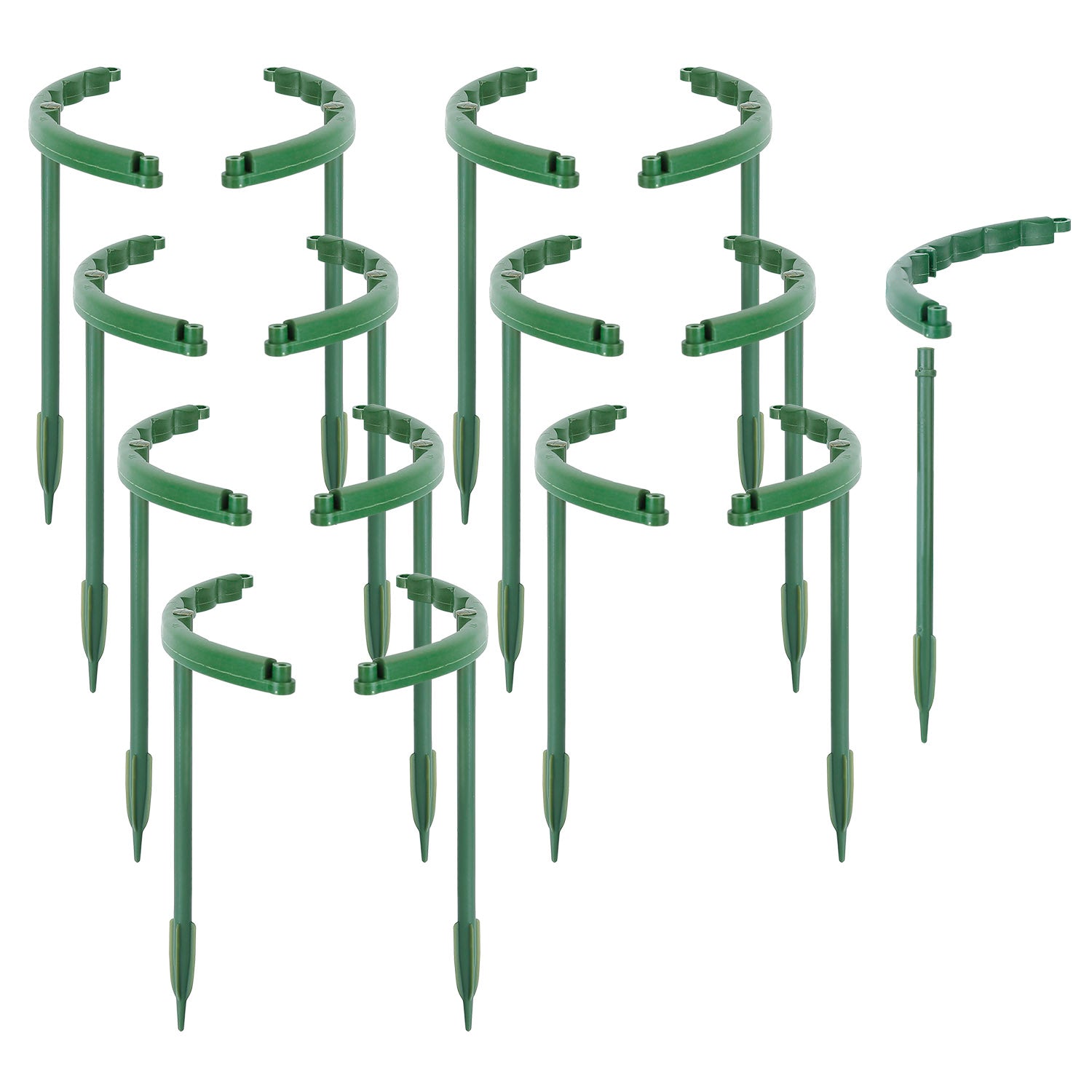 15-Piece: Garden Plant Support Stakes Garden & Patio - DailySale