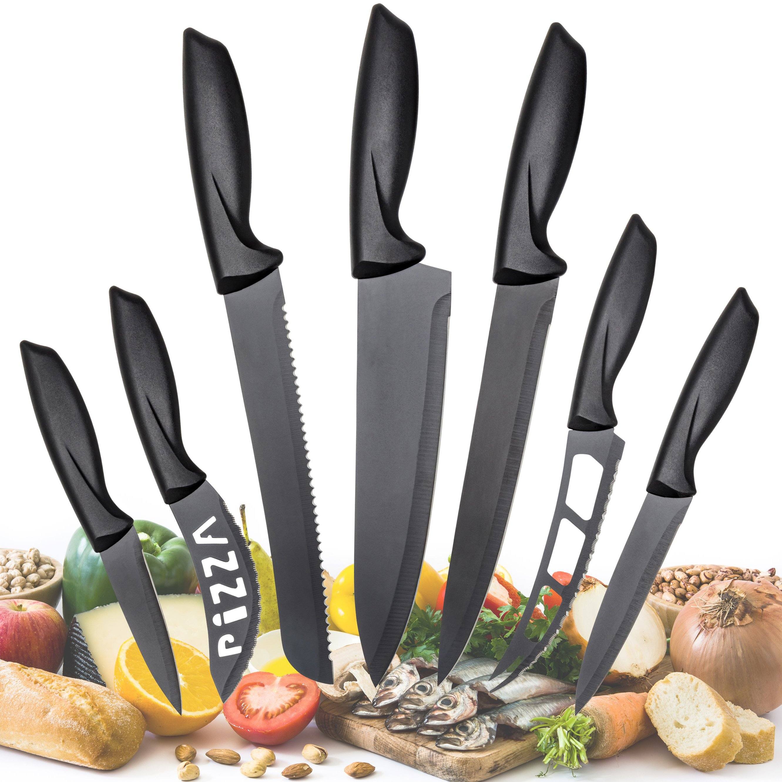 15-Piece: Kitchen Knife Set Kitchen & Dining - DailySale