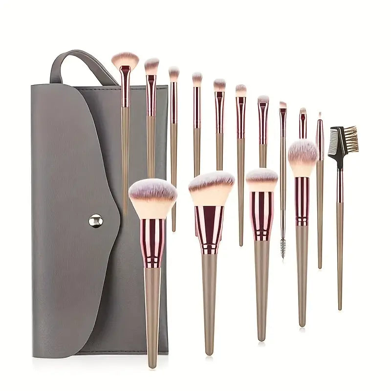 15-Pieces Set: Professional Makeup Brush Beauty & Personal Care - DailySale