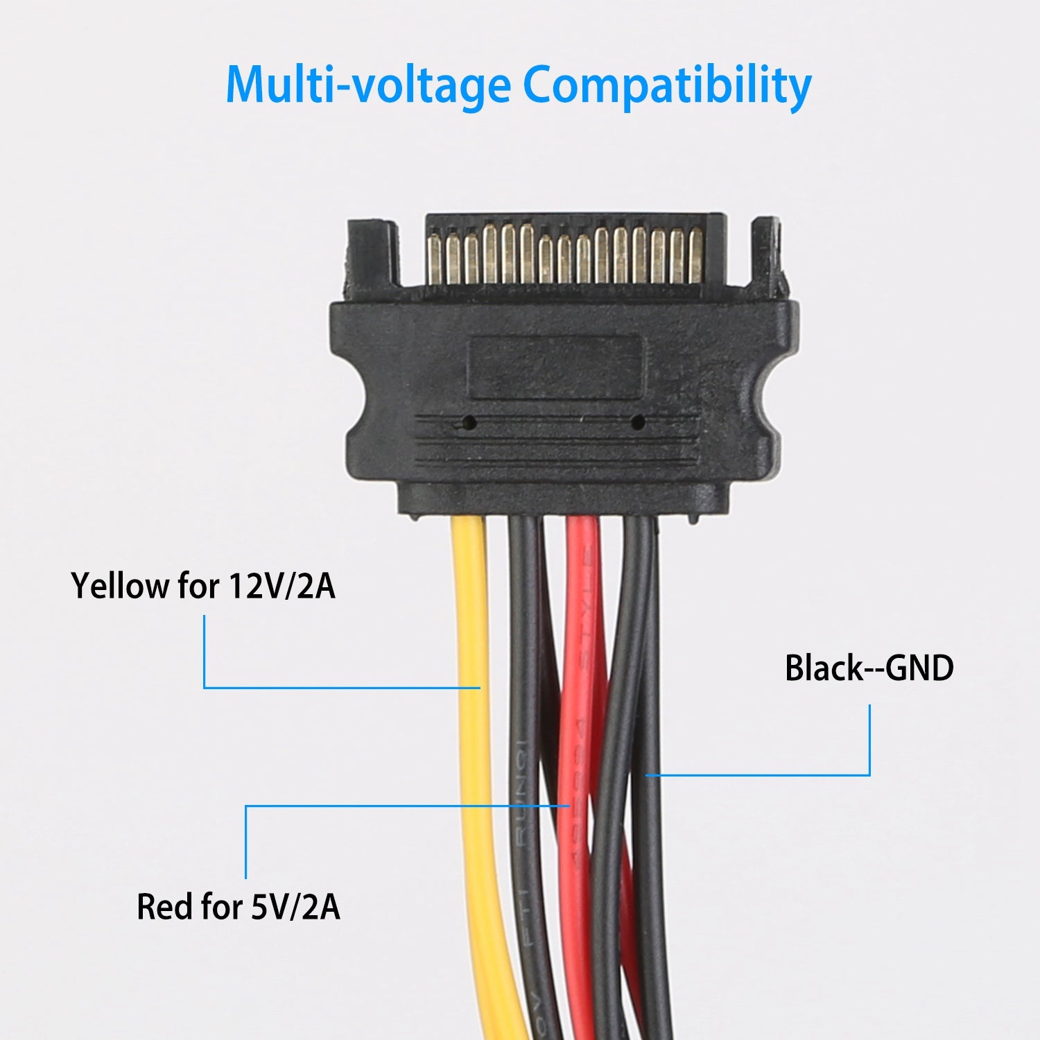 15 Pin Y Splitter Cable Adapter TV & Video - DailySale