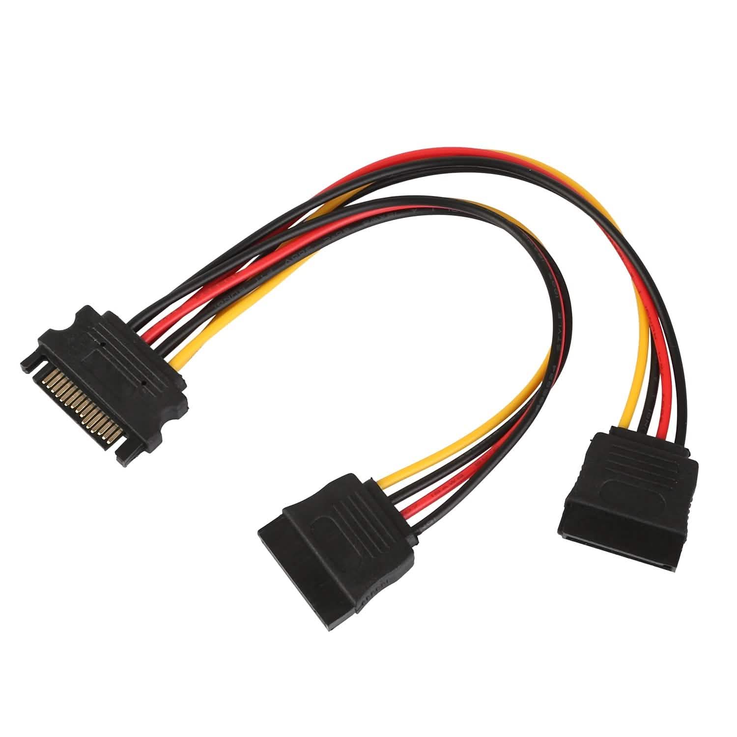 15 Pin Y Splitter Cable Adapter | DailySale