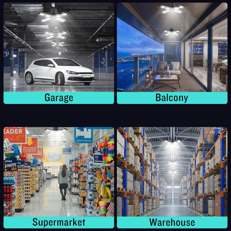 15000LM LED Shop Light with E26/E27 Indoor Lighting - DailySale