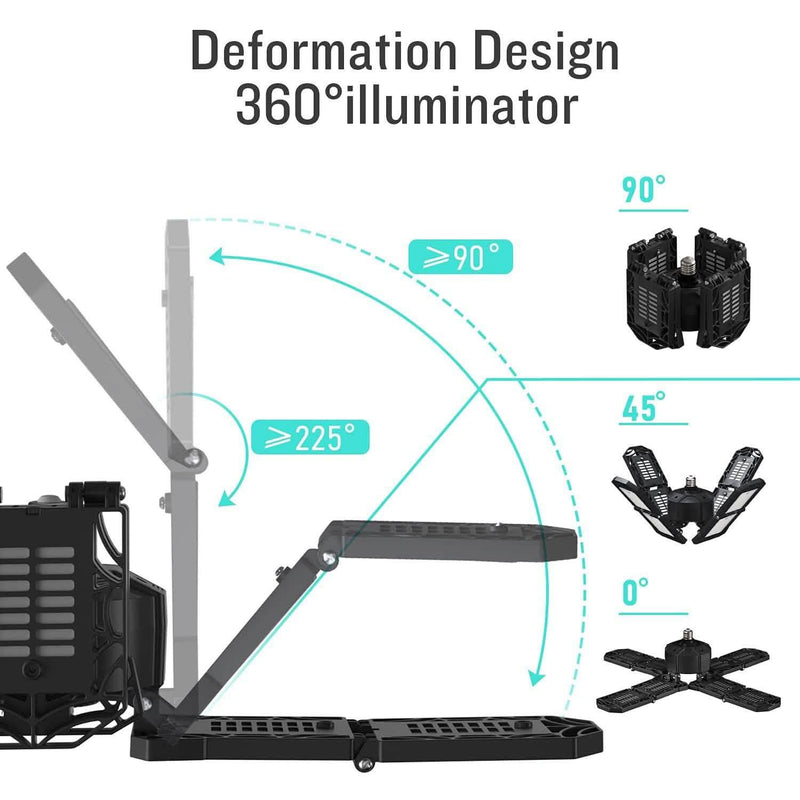 15000LM LED Shop Light with E26/E27 Indoor Lighting - DailySale