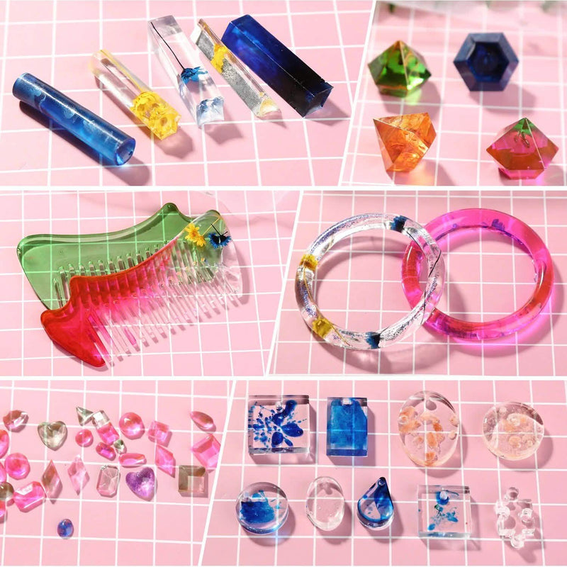 155-Piece: DIY Silicone Casting Molds Tool Jewelry Making Mould Set Everything Else - DailySale