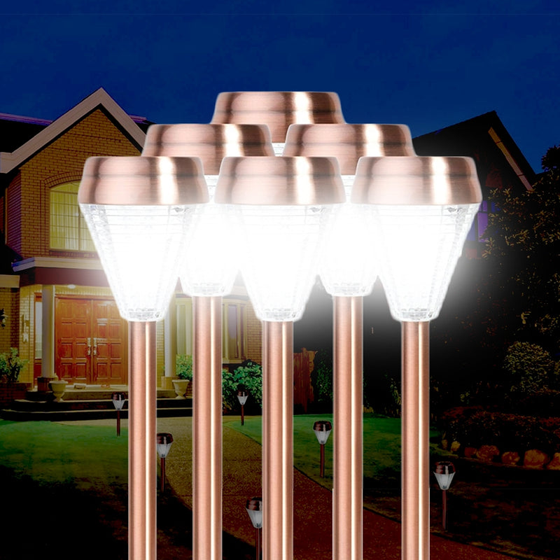 6-Pack: EcoThink Outdoor Solar LED Pathway Light - DailySale, Inc