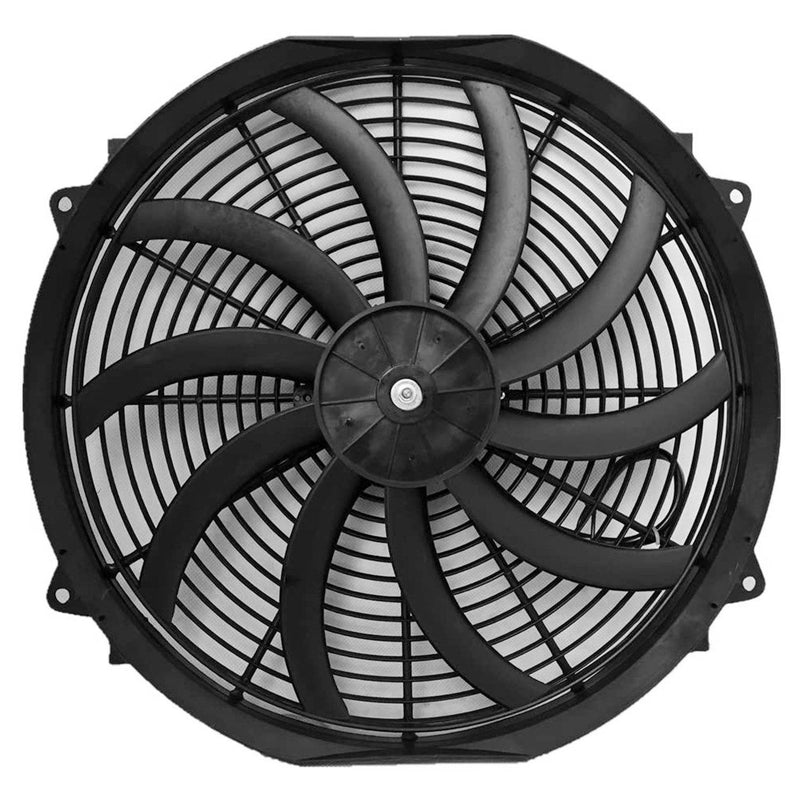 16" Electric Radiator Cooling Fan 12V 120W 10 Blades Car Thermostat Kit, available at Dailysale