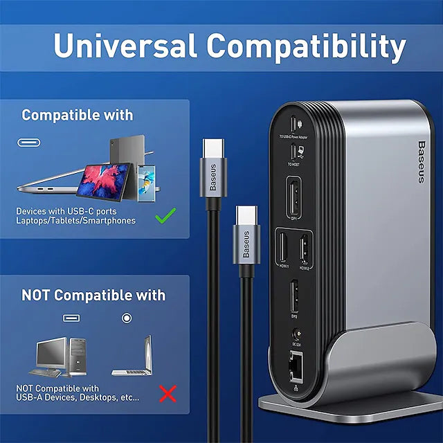16-in-1 Multifunctional Type-C Hub Docking Station Computer Accessories - DailySale