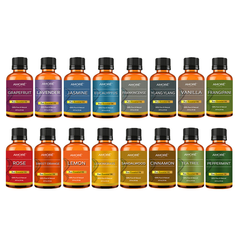 16-Pieces: Aromatherapy 100% Pure Therapeutic High Grade Essential-Oils Wellness - DailySale