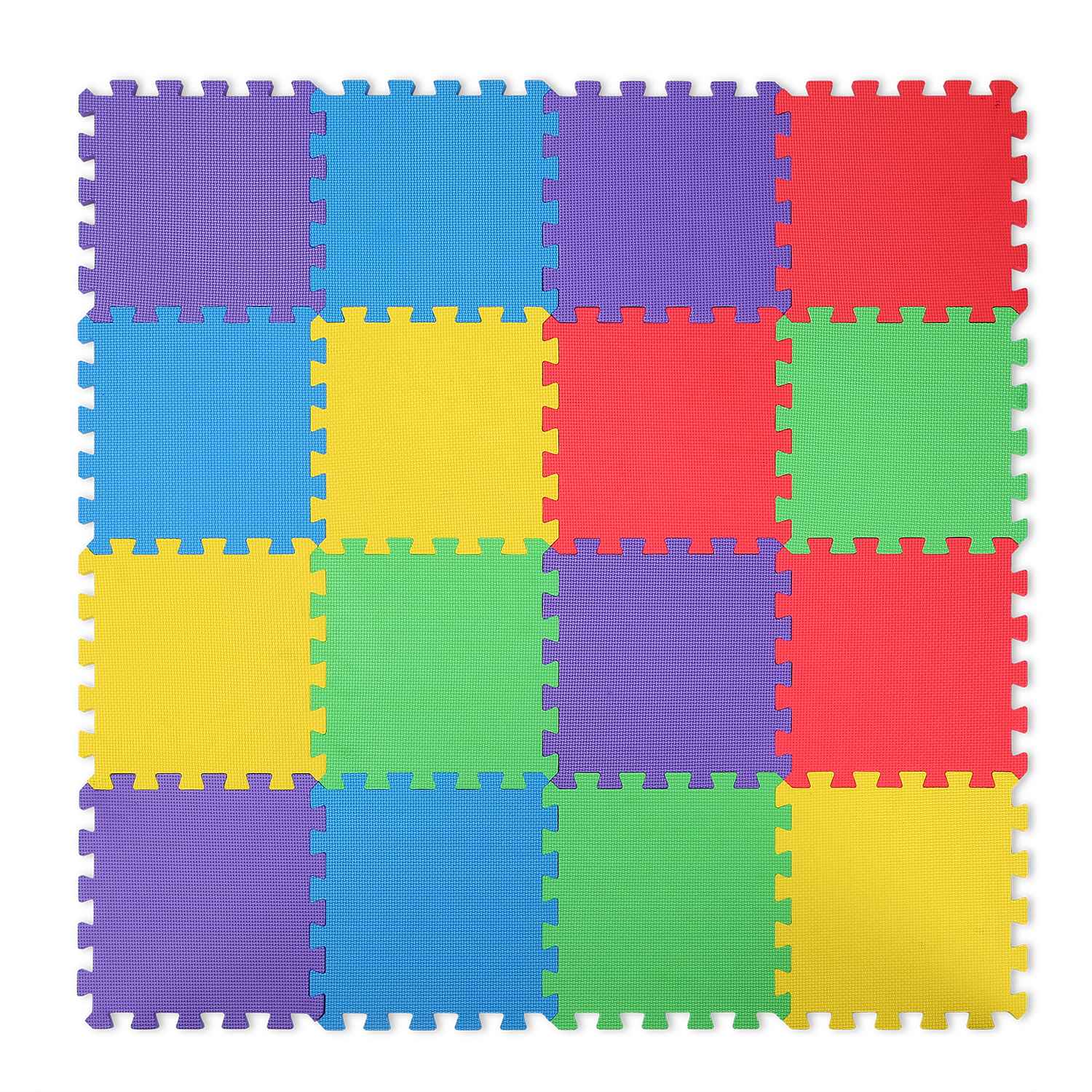 16-Pieces: Kids Puzzle Exercise Play Mat Toys & Games - DailySale