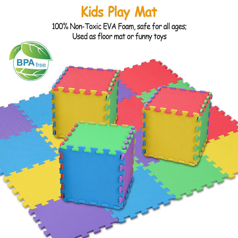 16-Pieces: Kids Puzzle Exercise Play Mat Toys & Games - DailySale