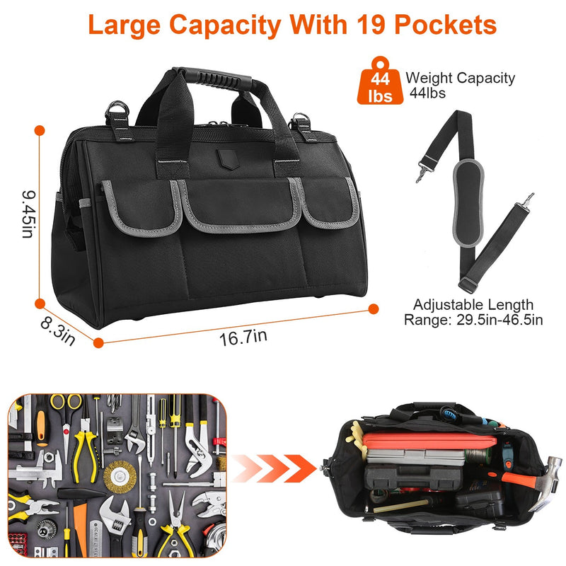 16.7-Inch Tool Storage Multi-Purpose Bag Everything Else - DailySale