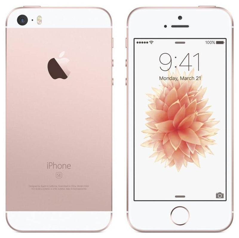 16GB Apple iPhone SE CDMA + GSM Unlocked Smartphone Phones & Accessories Rose Gold - DailySale