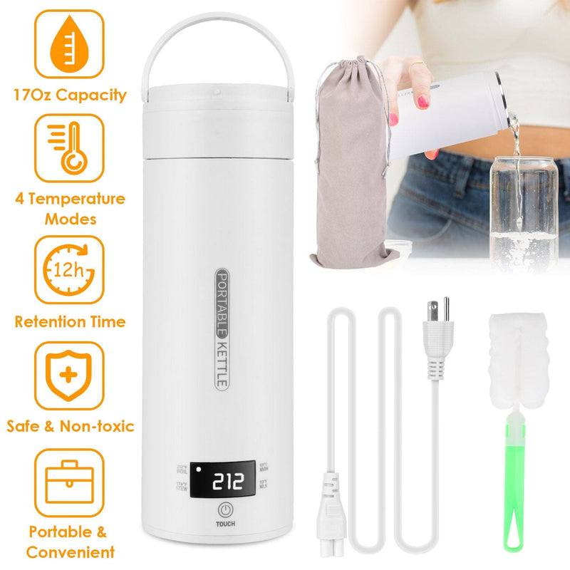 1.7L Smart Electric Kettle 316 Stainless Steel With Temperature