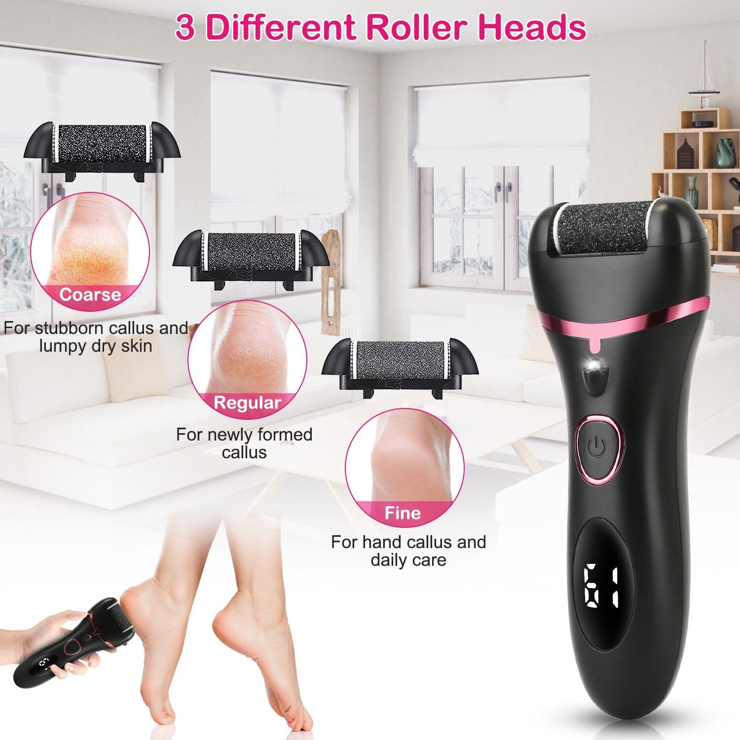 18-in-1 Electric Foot Callus Remover Tool Beauty & Personal Care - DailySale