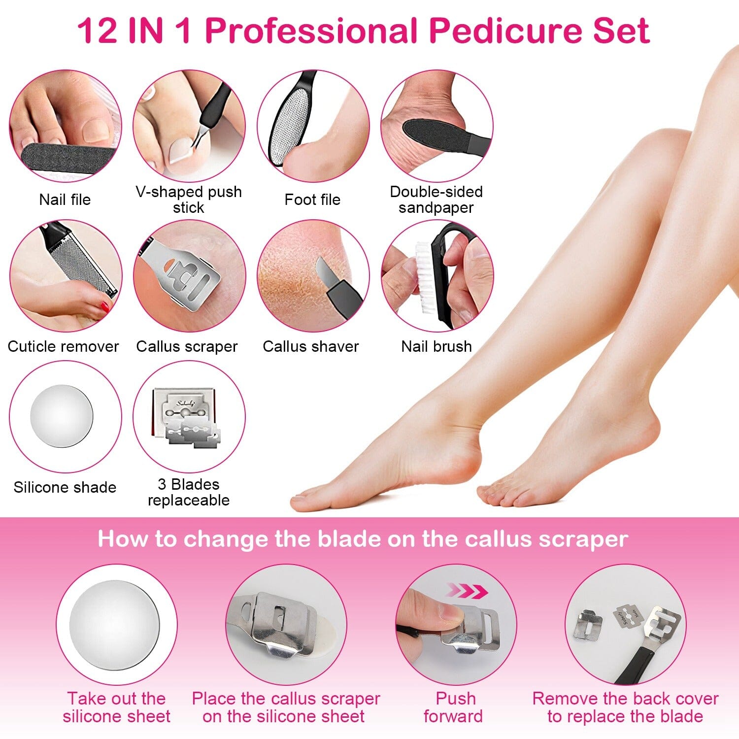 18-in-1 Electric Foot Callus Remover Tool Beauty & Personal Care - DailySale