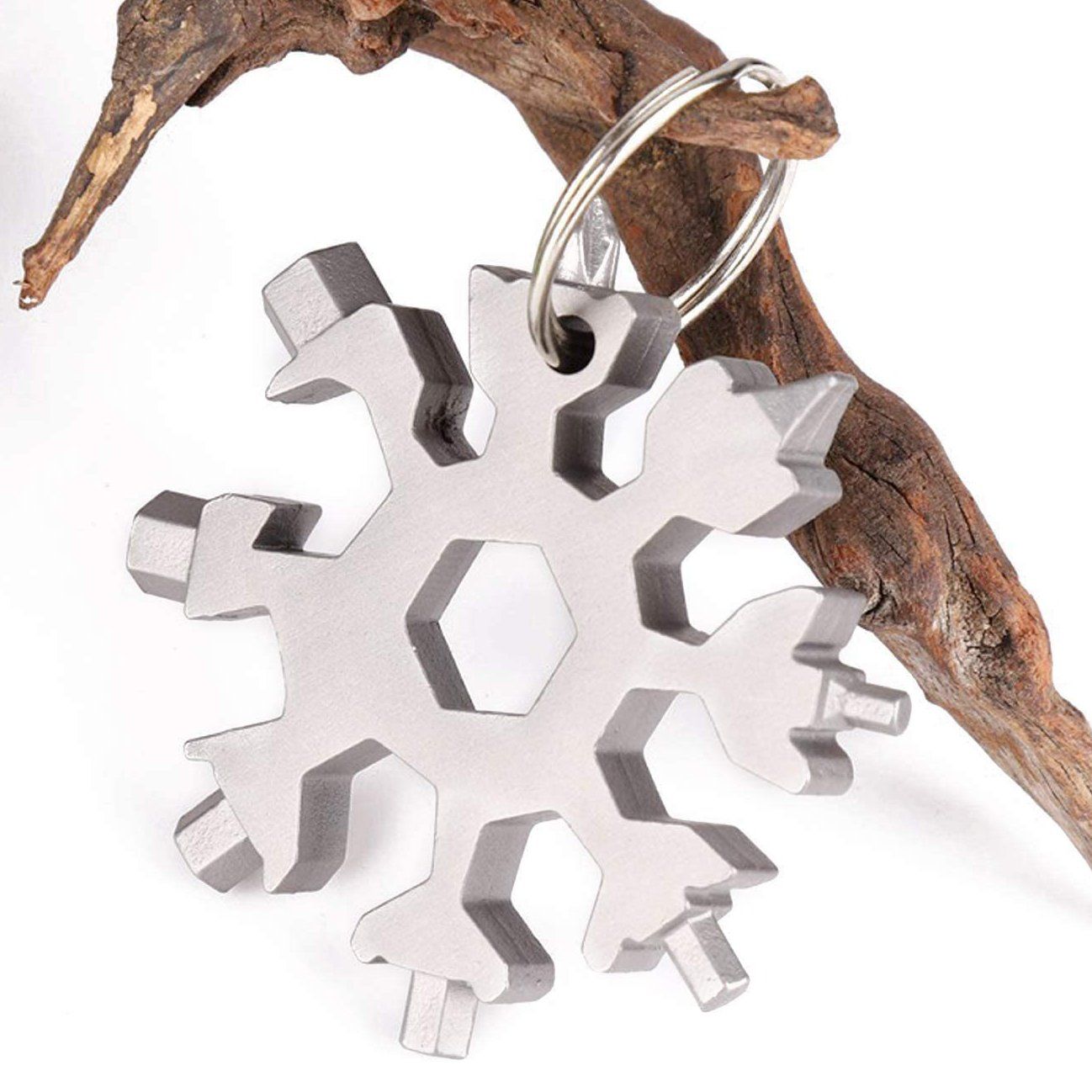 18 In 1 Multi-Tool Stainless Steel Snowflake-Shaped Tool Home Improvement - DailySale