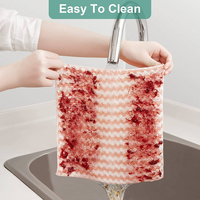 18-Pack: Microfiber Cleaning Cloth Kitchen Tools & Gadgets - DailySale