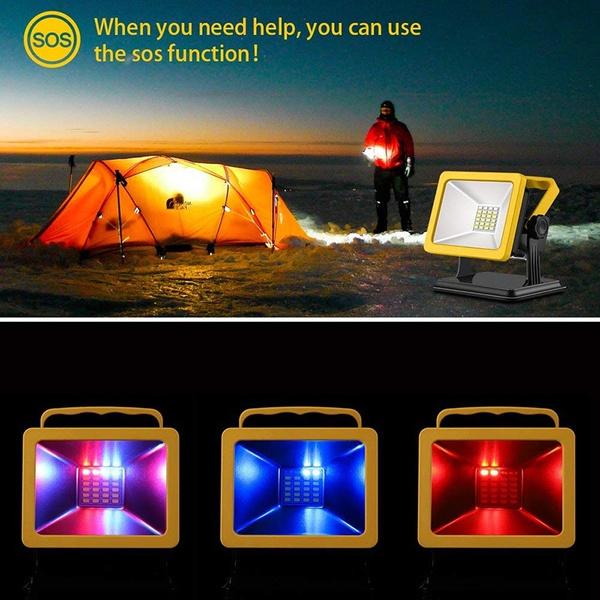 180° Rotatable Flood Lights Sports & Outdoors - DailySale