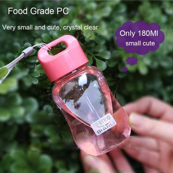 180ML Plastic Colorful Water Bottle Portable Sports & Outdoors - DailySale