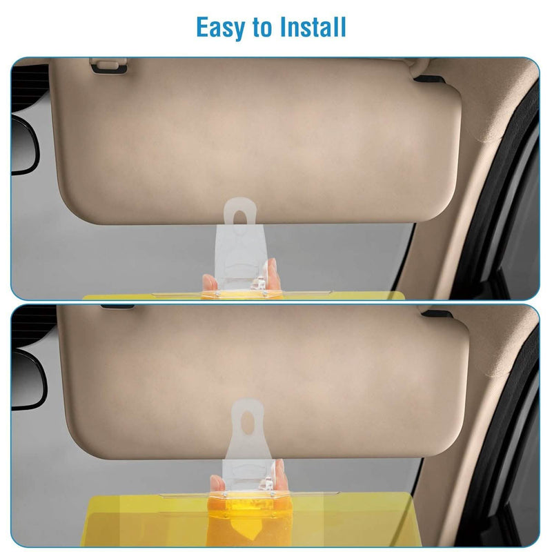 2-in-1 Anti-Glare Auto Sun Visor Automotive - DailySale