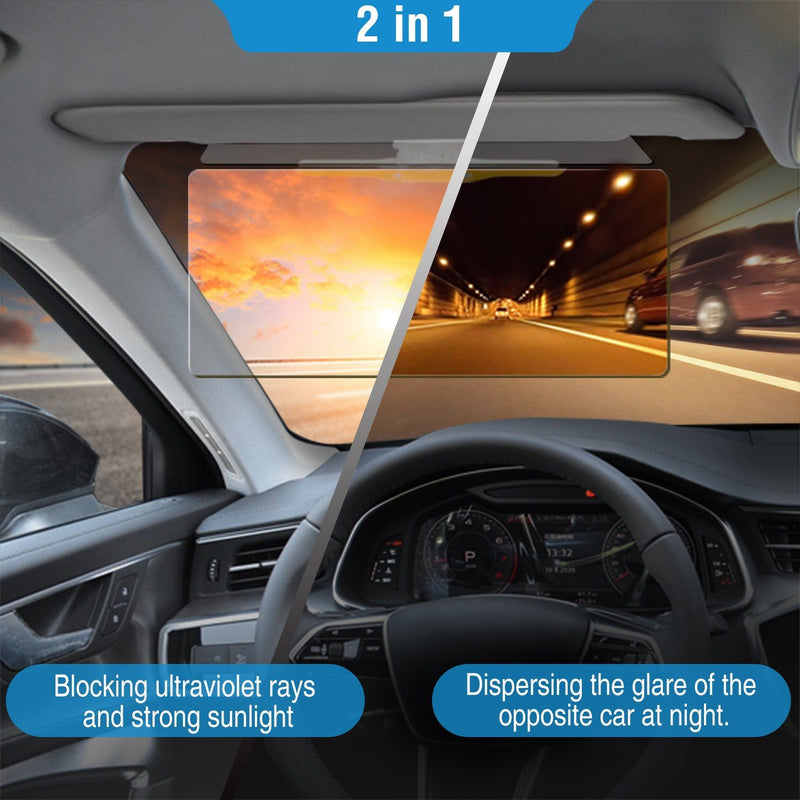 2-in-1 Anti-Glare Auto Sun Visor Automotive - DailySale