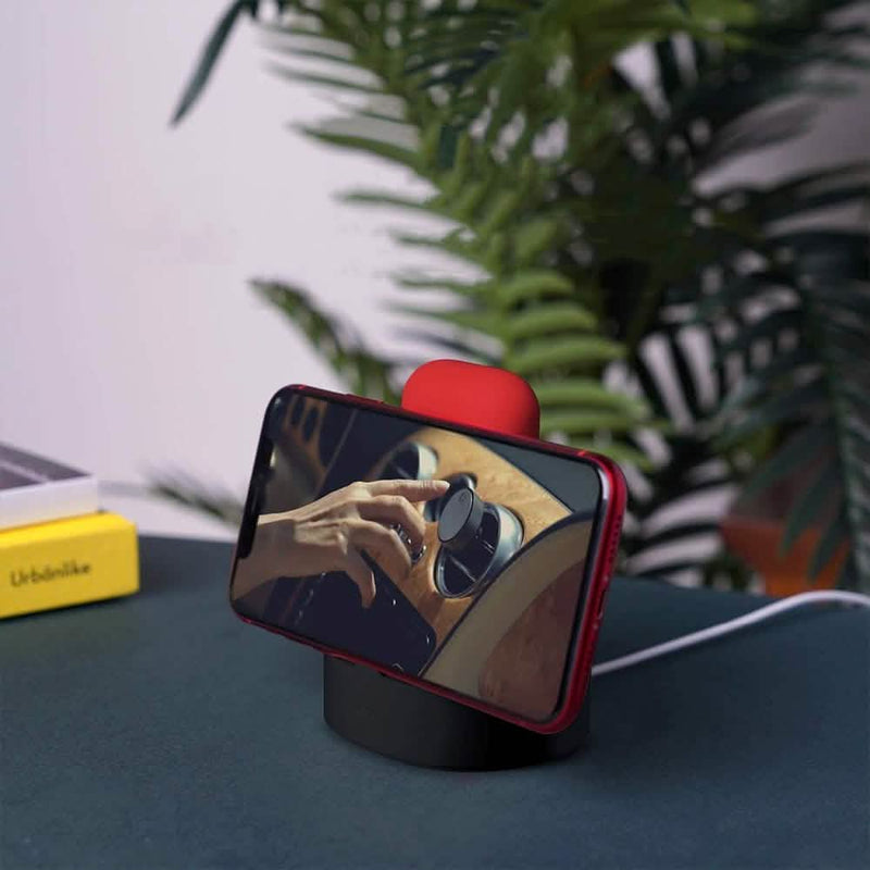 2-in-1 Apple Silicone Charging Stand Mobile Accessories - DailySale