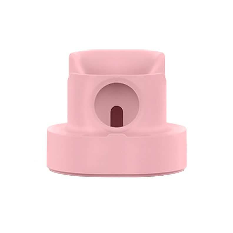 2-in-1 Apple Silicone Charging Stand Mobile Accessories Pink - DailySale