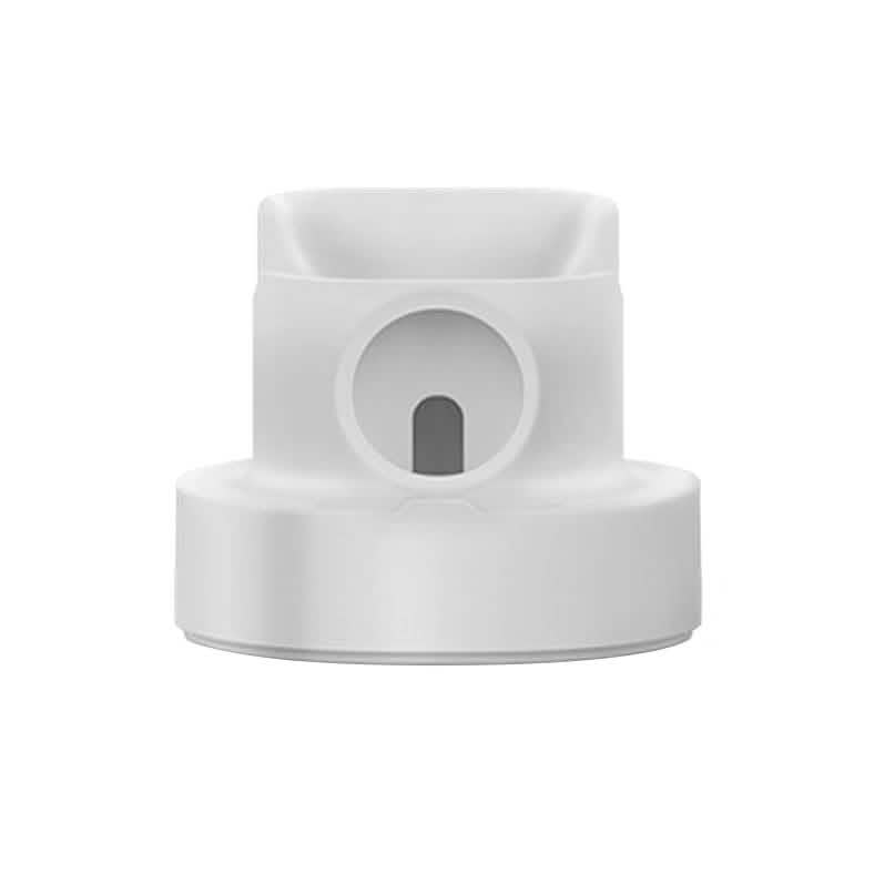 2-in-1 Apple Silicone Charging Stand Mobile Accessories White - DailySale