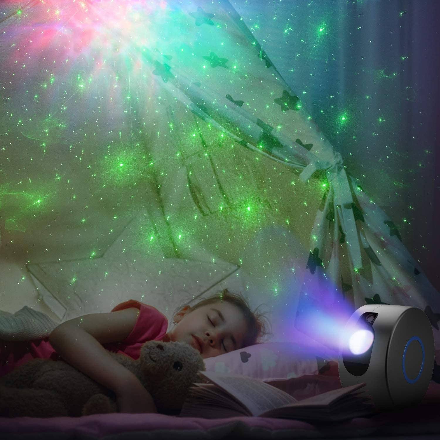 2-in-1 Aurora Starry Sky Projector Indoor Lighting - DailySale