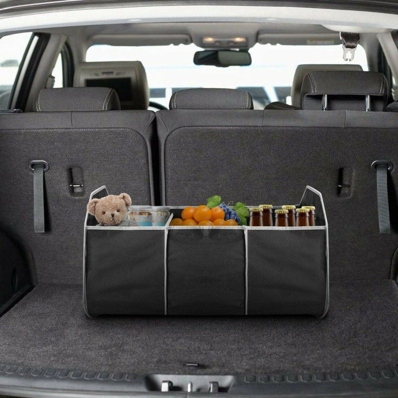 2-in-1 Collapsible Trunk Organizer with Removable Cooler Auto Accessories - DailySale