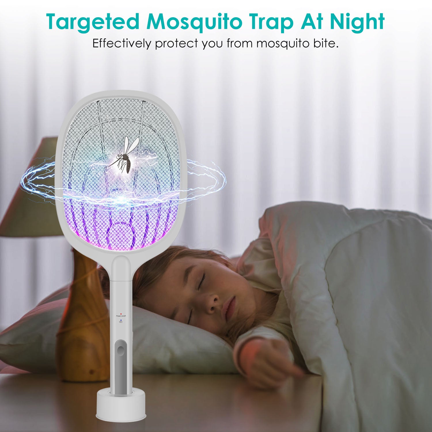 2-in-1 Electric Rechargeable Bug Zapper Insect Killer Pest Control - DailySale