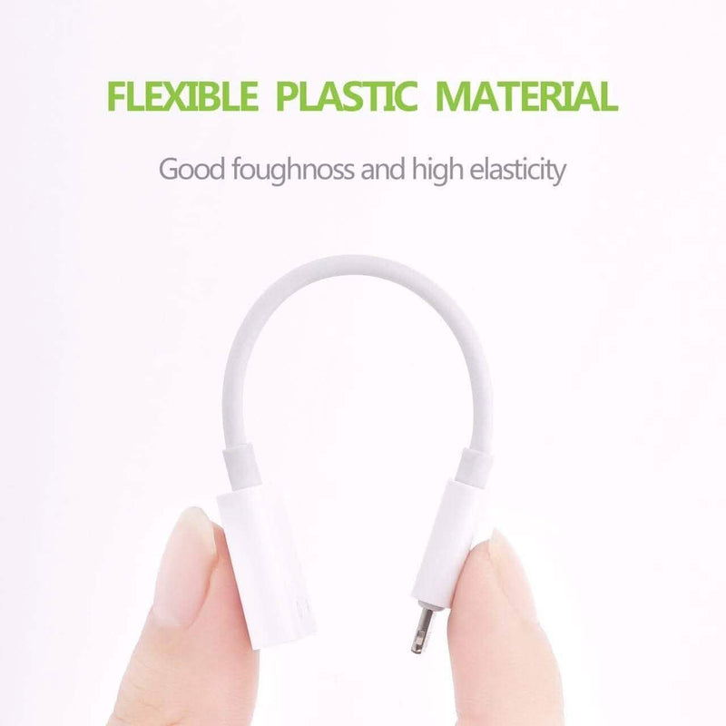 2-in-1 for Lightning Adapter For iPhone 7 8 Plus 10 X Mobile Accessories - DailySale