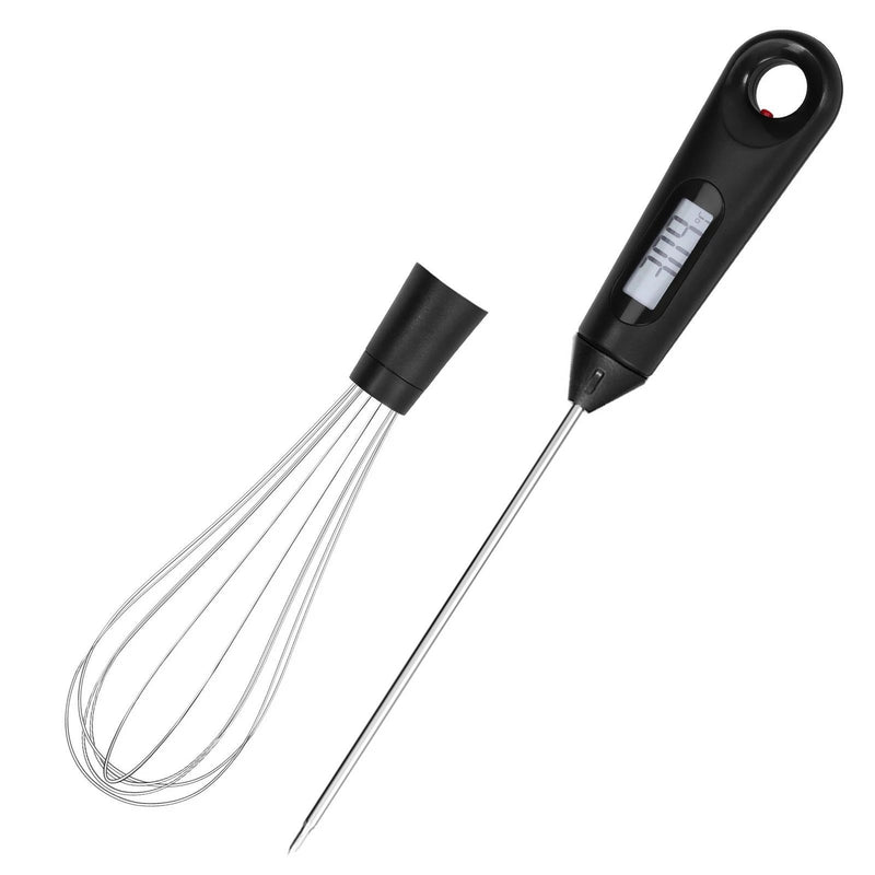 2-in-1 Instant Read Food Thermometer and Egg Whisk Kitchen & Dining - DailySale
