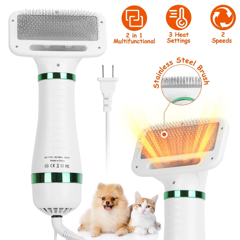 2-in-1 Multifunctional Pet Grooming Hair Dryer Pet Supplies - DailySale