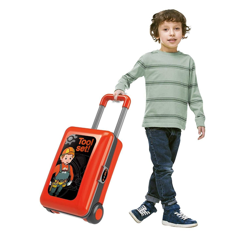 2-in-1 Pretend Play Game Travel Suitcase for Girls Toys & Games - DailySale
