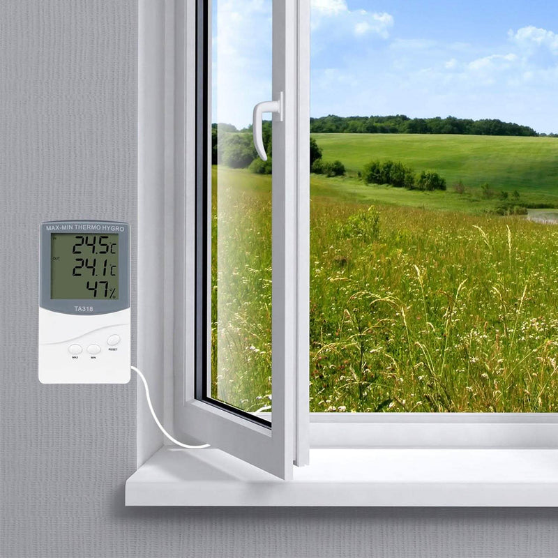 2-in-1 Thermometer and Hygrometer Household Appliances - DailySale
