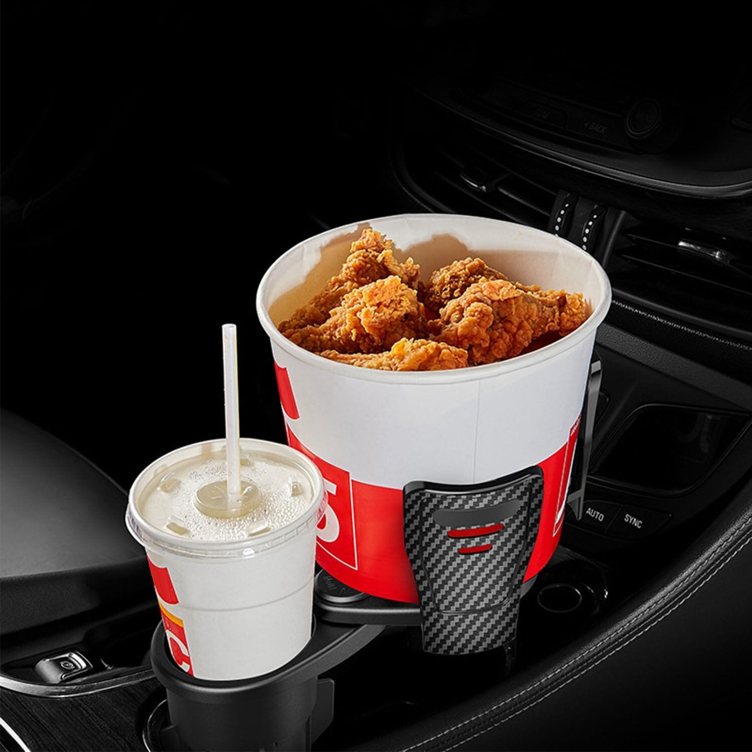 2-in-1 Universal Car Cup Mount Holder Automotive - DailySale