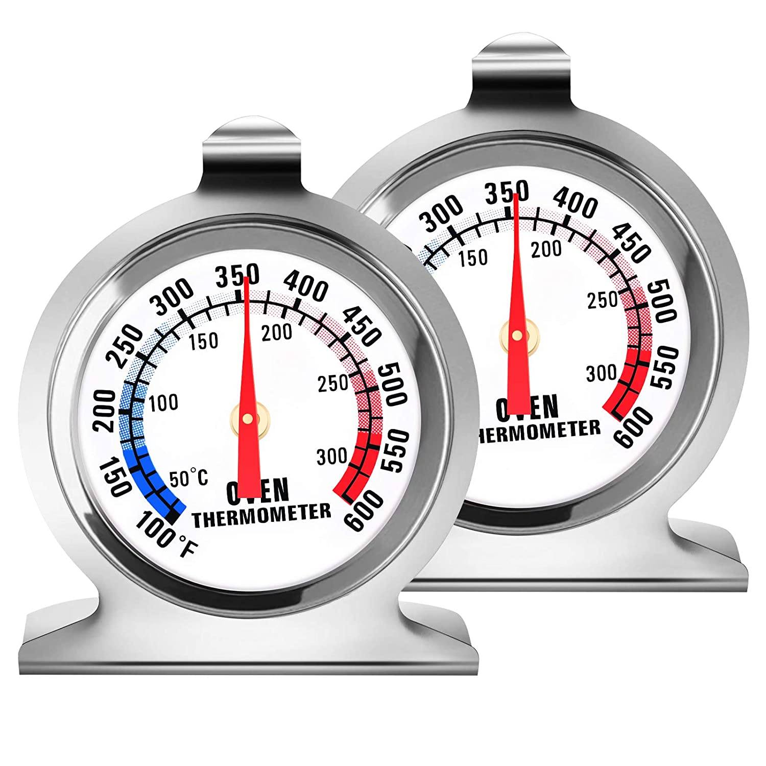 2-Pack: 100-600°F Oven Thermometers Kitchen & Dining - DailySale